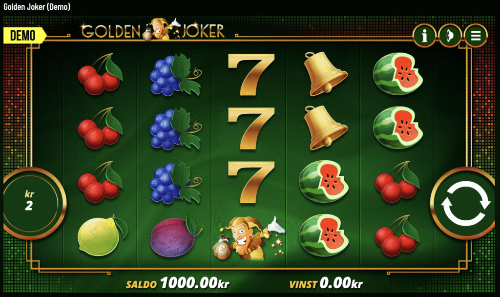Bild på Sloten Golden Joker.