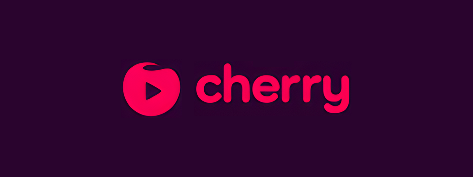 Cherry Casino Banner i vindröd
