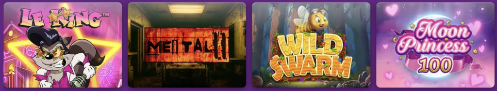 Lucky casino slots utbud