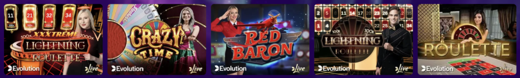 Flax Casino Live casino